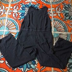 Forever 21+ Pinstriped jumpsuit 2x